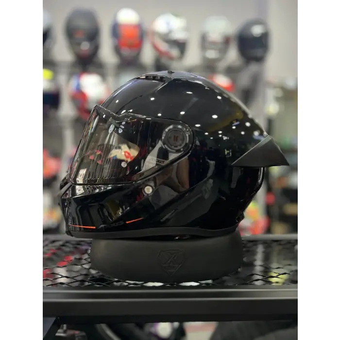 AXXIS KASK FENIX SOLID A1 PARLAK SIYAH