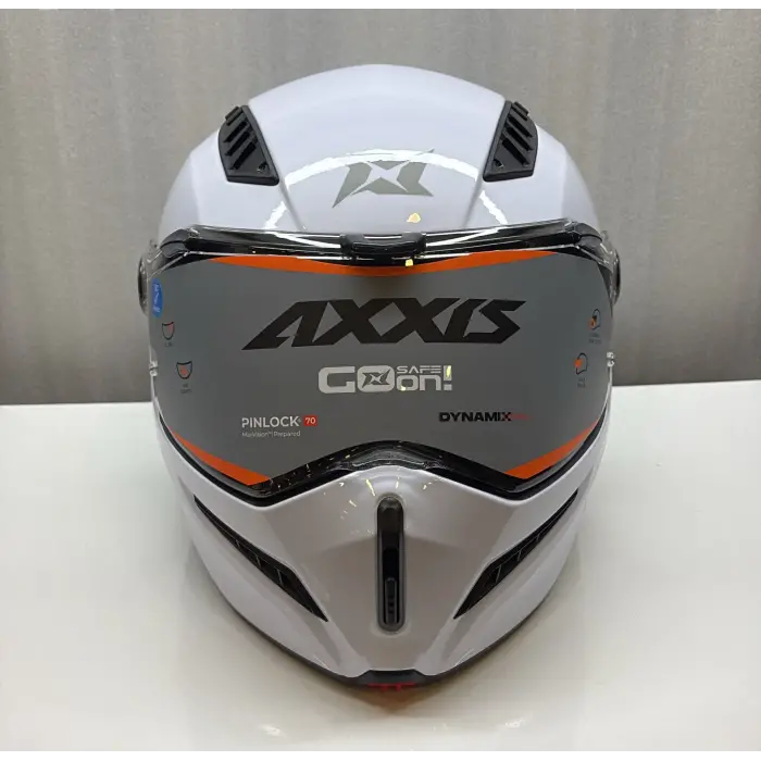 AXXIS KASK FU409SV GHOSTFIGHTER SV SOLID A0 PARLAK BEYAZ