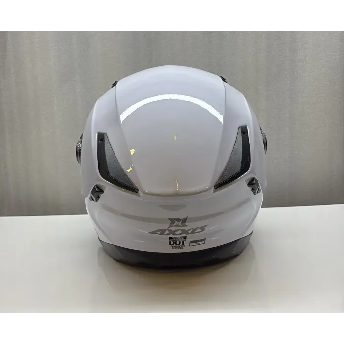 AXXIS KASK FU409SV GHOSTFIGHTER SV SOLID A0 PARLAK BEYAZ