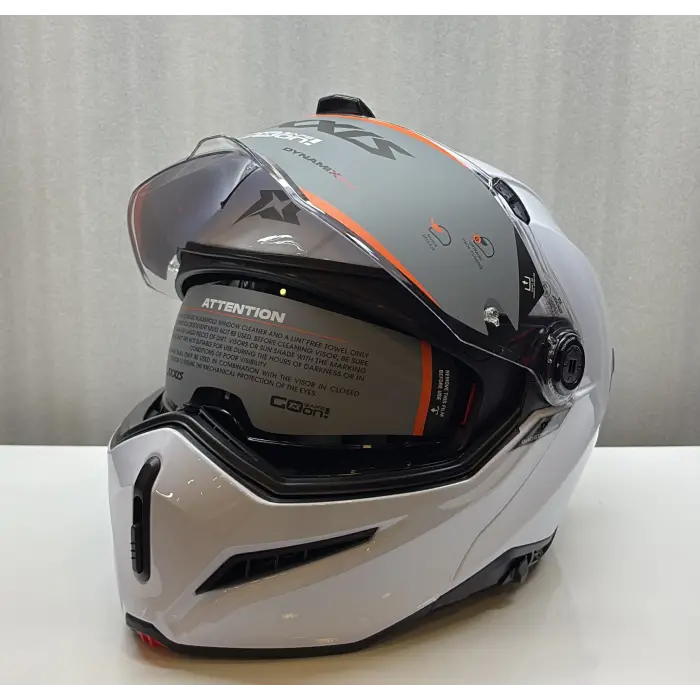 AXXIS KASK FU409SV GHOSTFIGHTER SV SOLID A0 PARLAK BEYAZ