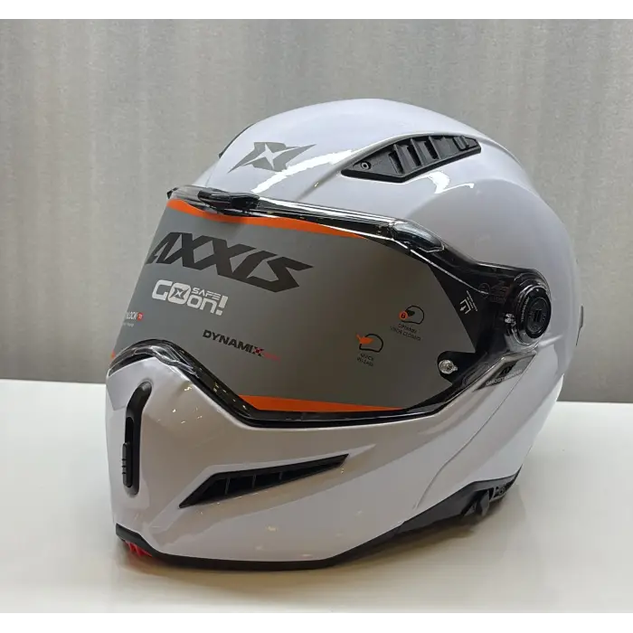 AXXIS KASK FU409SV GHOSTFIGHTER SV SOLID A0 PARLAK BEYAZ