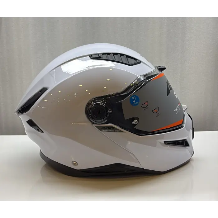 AXXIS KASK FU409SV GHOSTFIGHTER SV SOLID A0 PARLAK BEYAZ