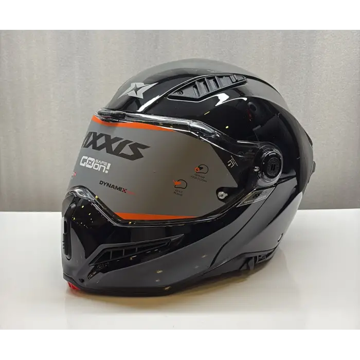 AXXIS KASK FU409SV GHOSTFIGHTER SV SOLID A1 PARLAK SİYAH