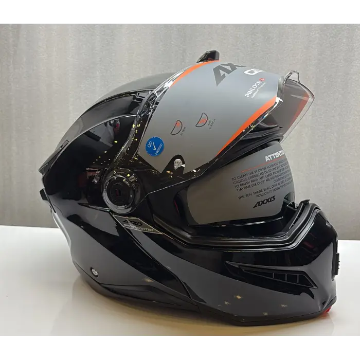 AXXIS KASK FU409SV GHOSTFIGHTER SV SOLID A1 PARLAK SİYAH