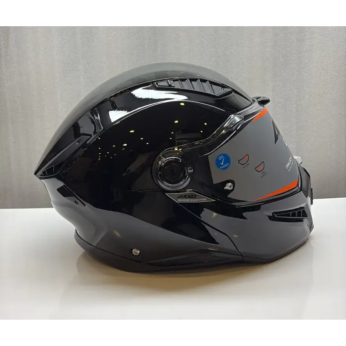 AXXIS KASK FU409SV GHOSTFIGHTER SV SOLID A1 PARLAK SİYAH