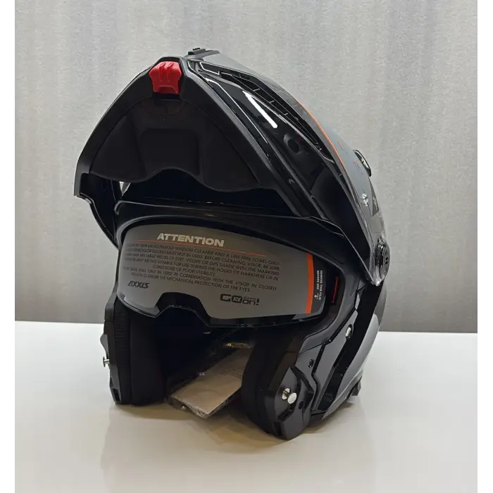 AXXIS KASK FU409SV GHOSTFIGHTER SV SOLID A1 PARLAK SİYAH