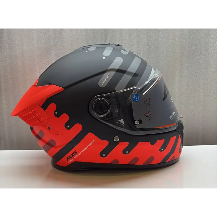 AXXIS KASK HAWK EVO SV FRESHPAINT B5 MAT KIRMIZI
