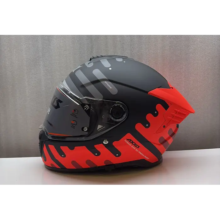 AXXIS KASK HAWK EVO SV FRESHPAINT B5 MAT KIRMIZI
