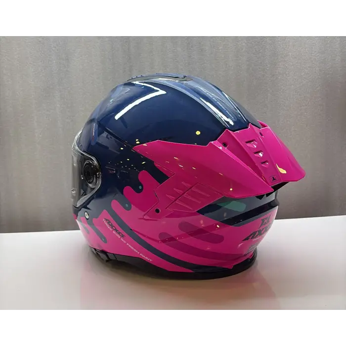 AXXIS KASK HAWK EVO SV FRESHPAINT C8 PARLAK PEMBE