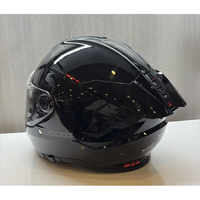 AXXIS KASK HAWK EVO SV SOLID A1 PARLAK SİYAH