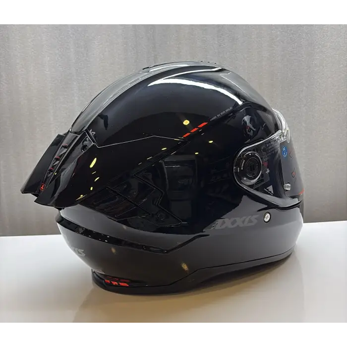 AXXIS KASK HAWK EVO SV SOLID A1 PARLAK SİYAH