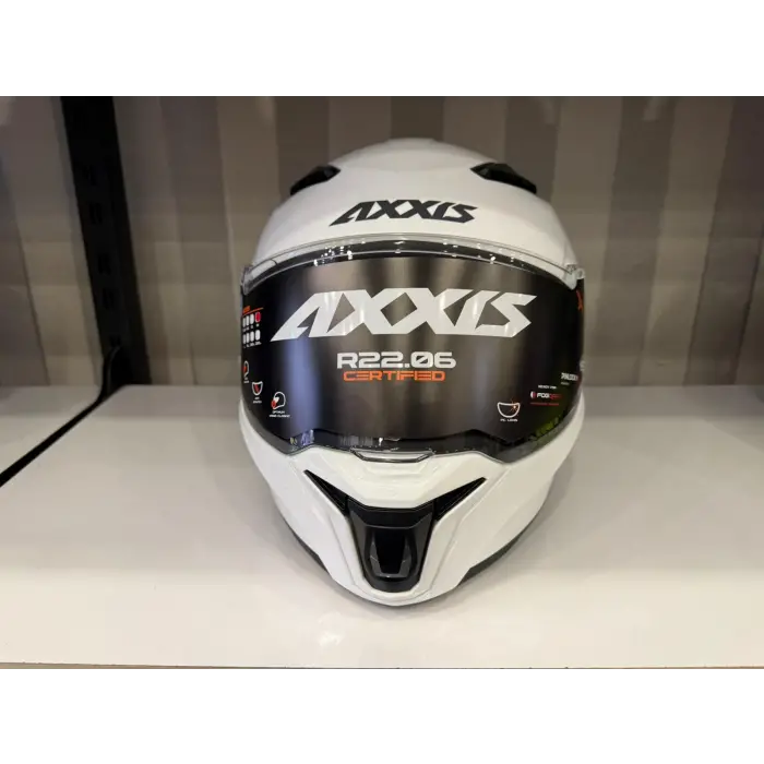 AXXIS KASK PANTHER SV SOLID A0 PARLAK BEYAZ