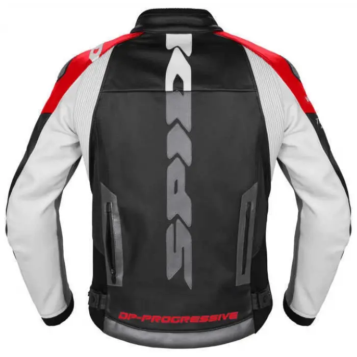 CEKET SPIDI DP PROGRESSIVE LEATHER DERİ KIRMIZI/SİYAH