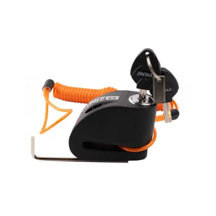 Disk Kilidi Zintaş Protector Alarmlı  6mm 120 Db