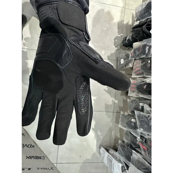 ELDİVEN ATROX KISA DERİ KORUMALI SİYAH/SARI