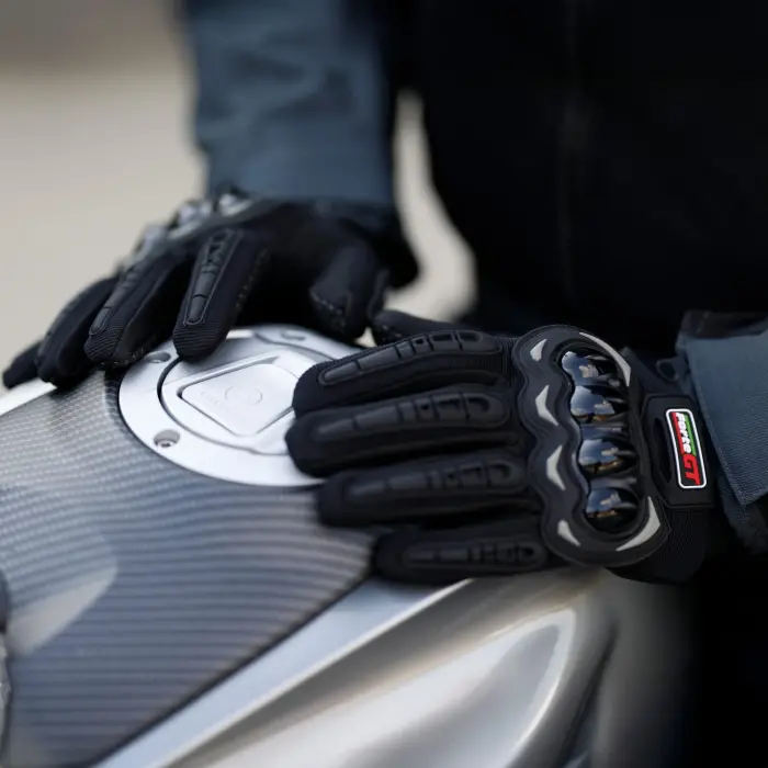 Eldiven Forte Gt 10 Pro Korumalı Yazlık Siyah