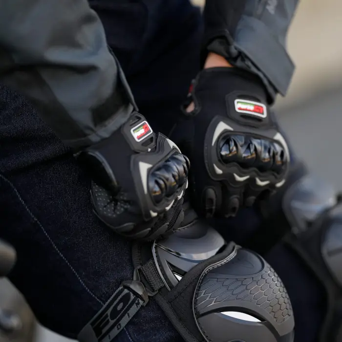 Eldiven Forte Gt 10 Pro Korumalı Yazlık Siyah