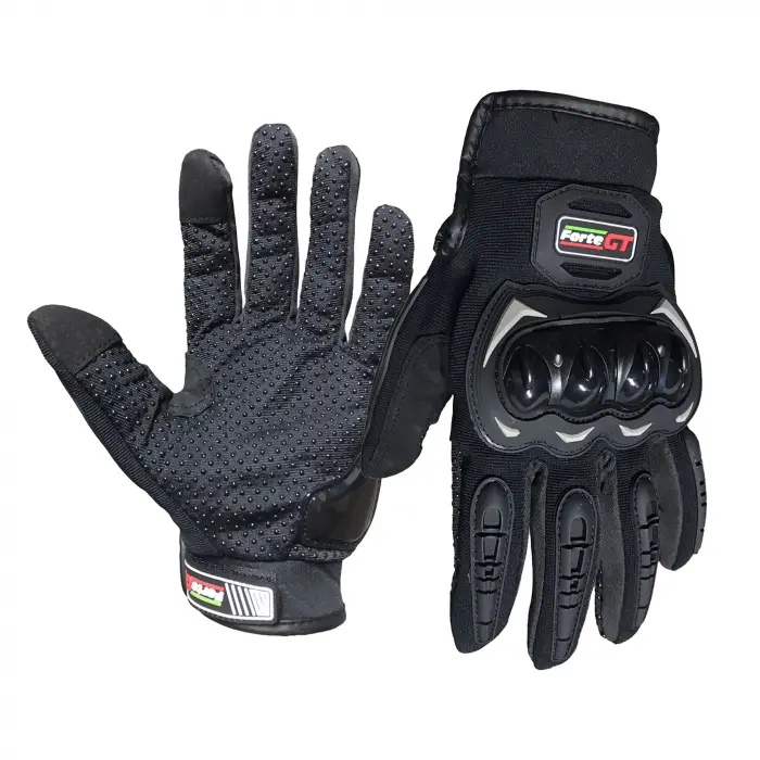 Eldiven Forte Gt 10 Pro Korumalı Yazlık Siyah