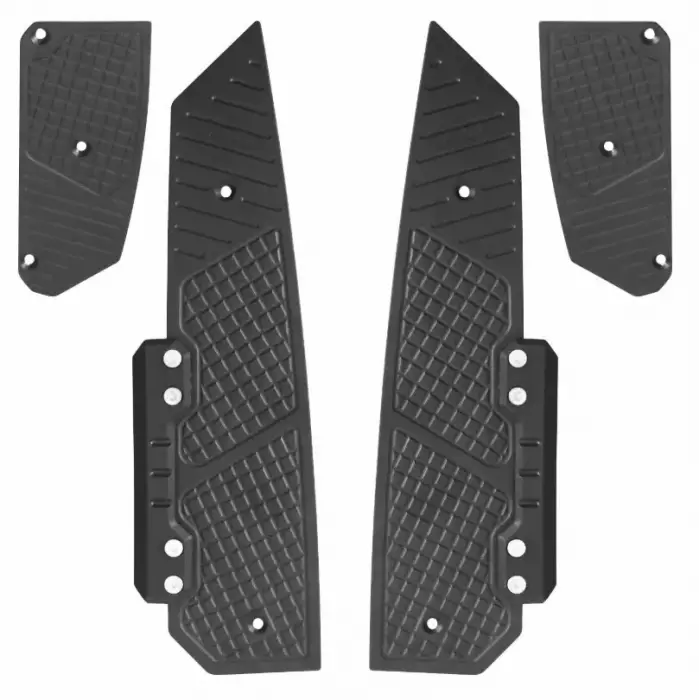 GP Kompozit Honda Forza 250 2018-2025 Uyumlu Basamak Alüminyum Siyah