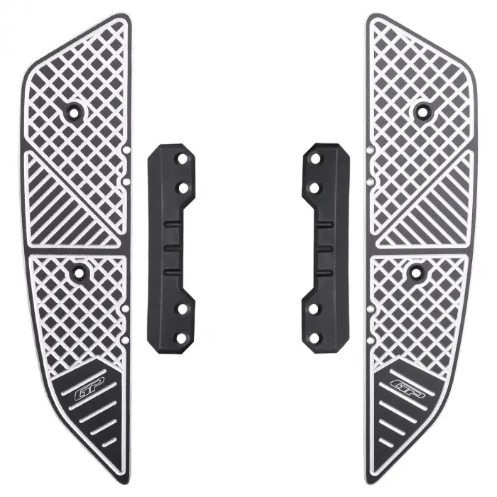 GP Kompozit Honda PCX 125 2025 Uyumlu Basamak Alüminyum Siyah