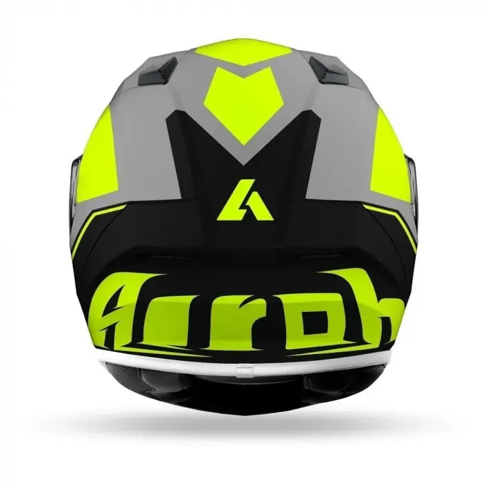 KASK AIROH VALOR WINGS YELLOW MATT