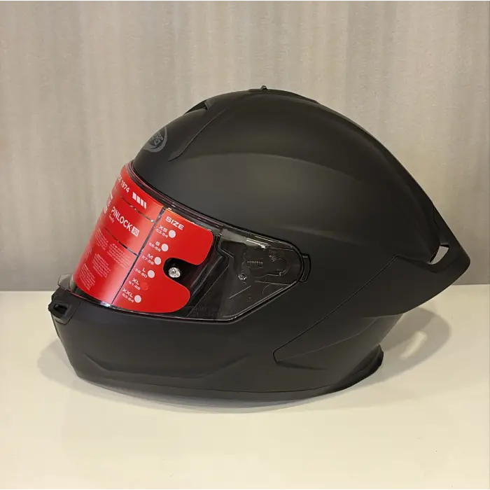 KASK CABERG ROXTER MAT SİYAH + GÜMÜŞ VİZÖR
