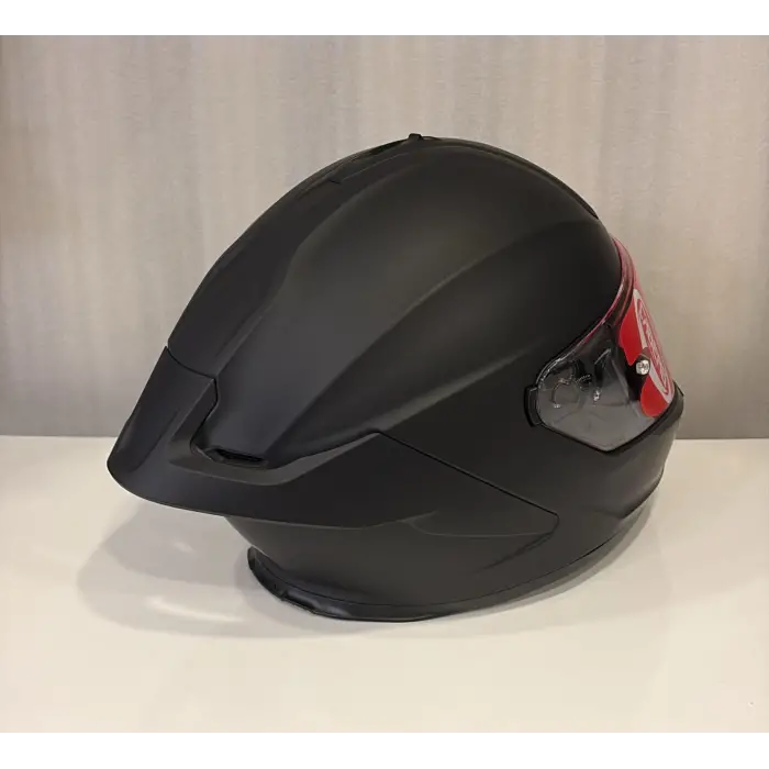 KASK CABERG ROXTER MAT SİYAH + GÜMÜŞ VİZÖR