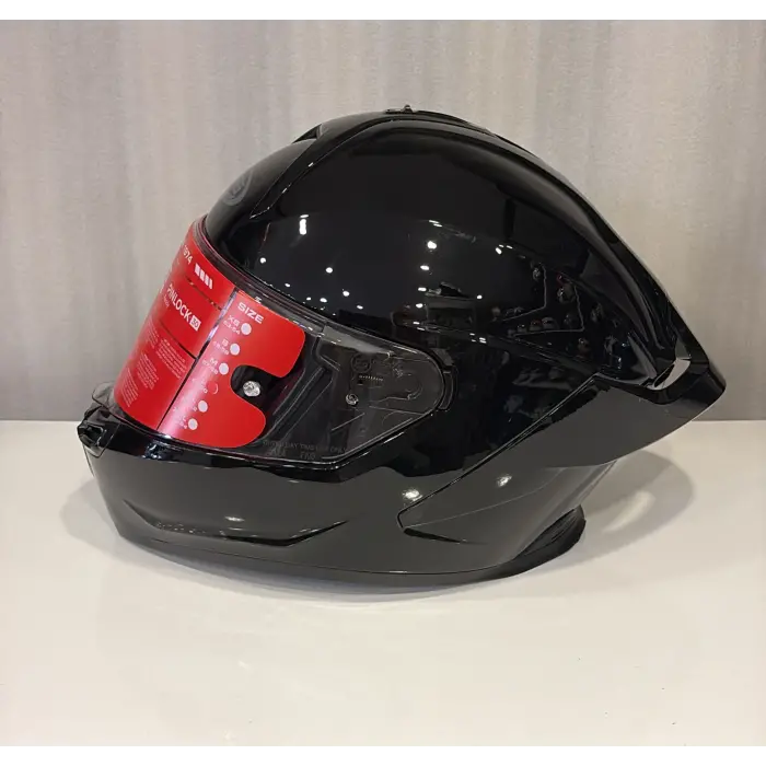 KASK CABERG ROXTER PARLAK SİYAH + GÜMÜŞ VİZÖR