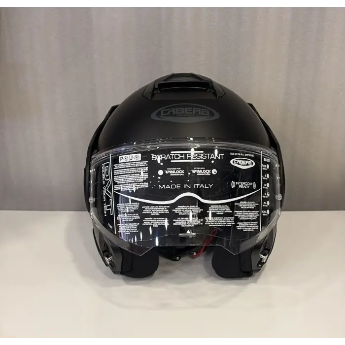 KASK CABERG TRİP MAT SİYAH ( NFC ) + PİNLOCK