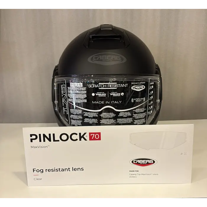 KASK CABERG TRİP MAT SİYAH ( NFC ) + PİNLOCK