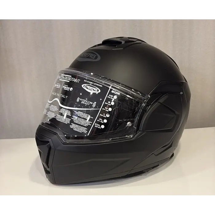 KASK CABERG TRİP MAT SİYAH ( NFC ) + PİNLOCK