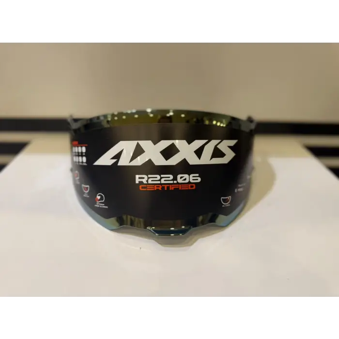 Kask Camı Axxis V-31 İRİDYUM GOLD (PANTHER)
