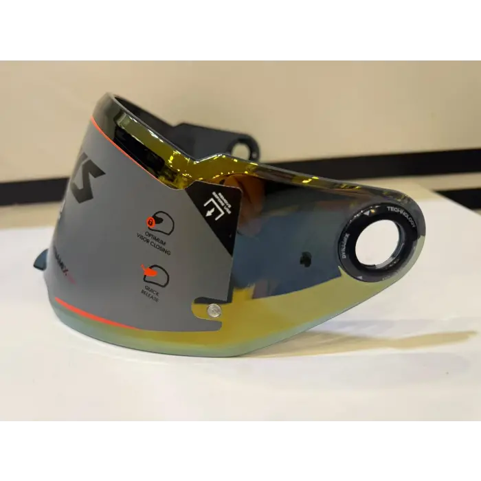 Kask Camı Axxis V-31B İRİDYUM GOLD (PANTHER 2026)
