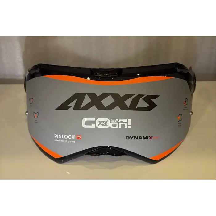 Kask Camı Axxis V-36 DARK (GHOSTFİGHTER 2026)