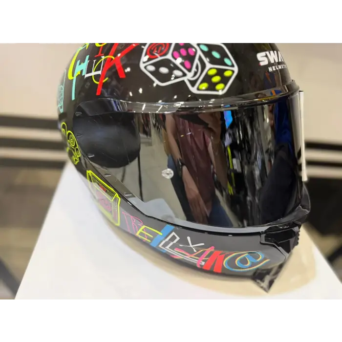 Kask Camı Sway 865/867 GÜMÜŞ