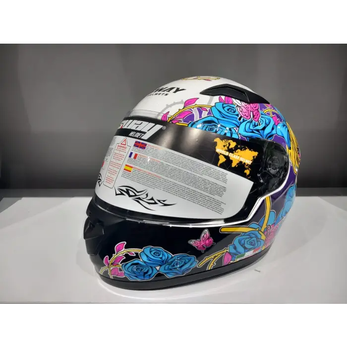 KASK ÇOCUK SWAY 815K GLOSS GIRL FULL FACE