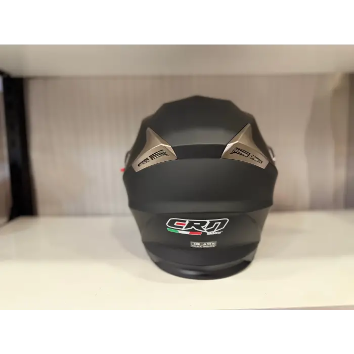 KASK CRN 925 ÇENE AÇILIR MAT SİYAH