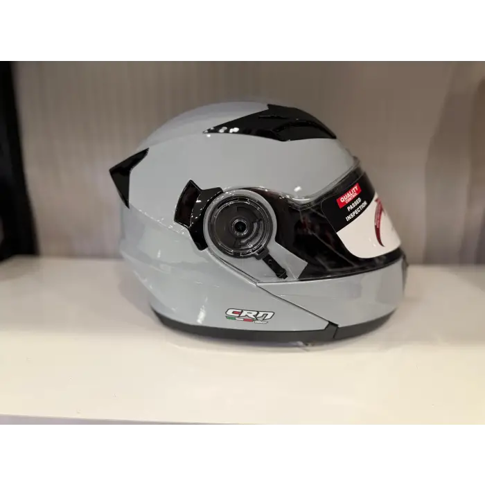 KASK CRN 925 ÇENE AÇILIR NARDO GRİ