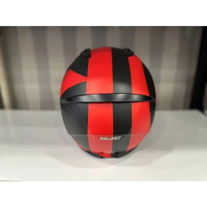 KASK HJC C10 KASK TEZ MC1SF KIRMIZI/SİYAH