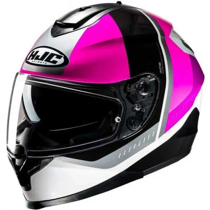 KASK HJC C70N ALIA MC8 PEMBE/BEYAZ