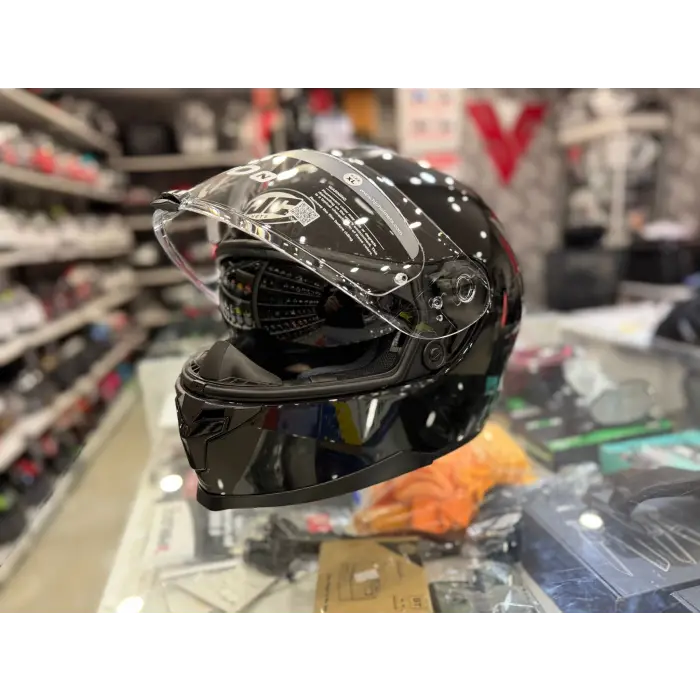KASK HJC C70N PARLAK SİYAH