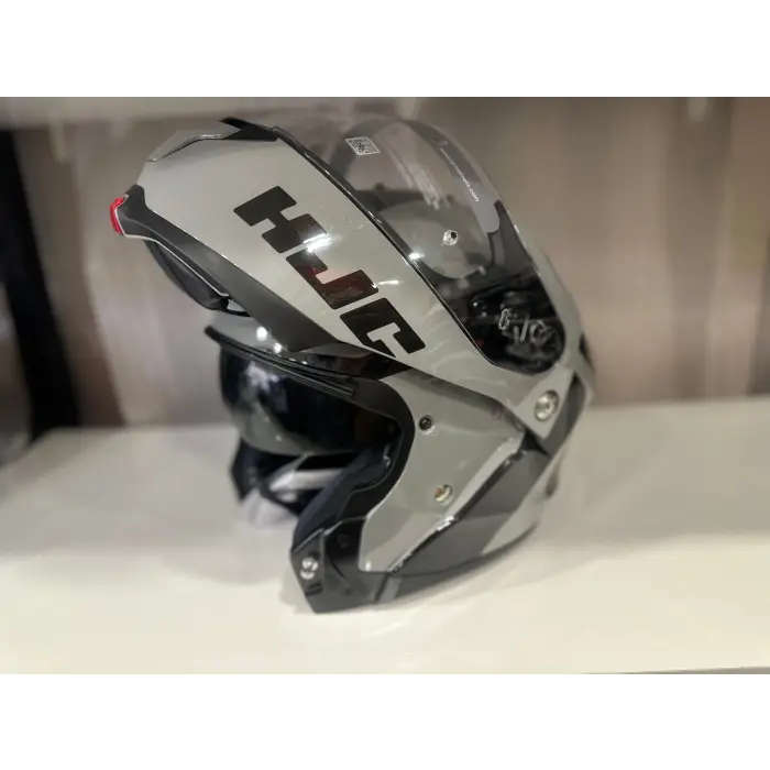 KASK HJC C91N KASK NEPOS MC5 PARLAK GRİ/SİYAH