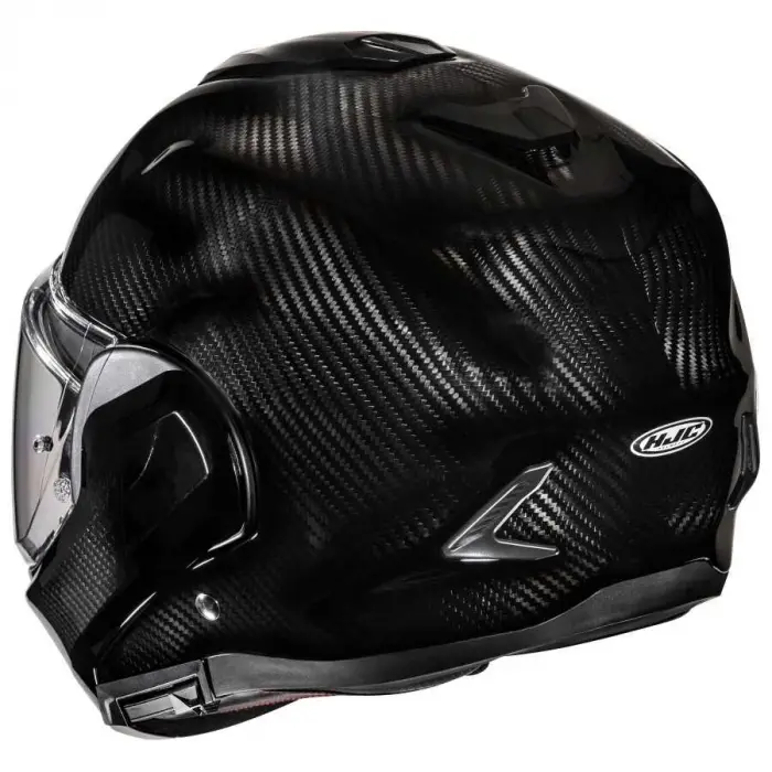 KASK HJC F100 CARBON SİYAH180 DERECE ÇENE AÇILIR