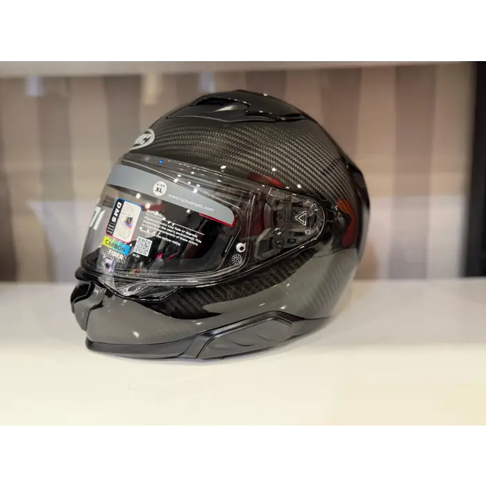 KASK HJC F71 KARBON SİYAH