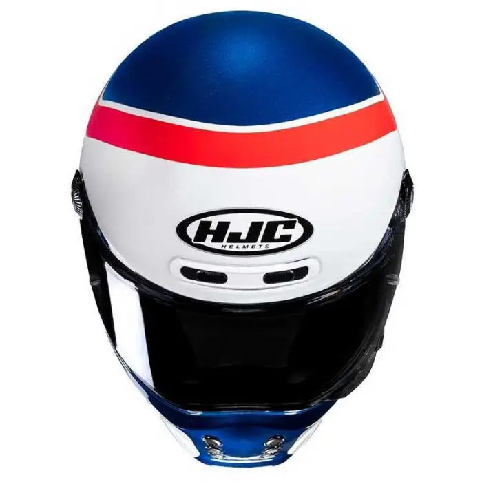 KASK HJC V10 GRAPE MC21 MAVİ BEYAZ