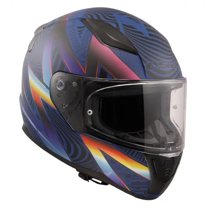 KASK LS2 RAPID 2 OPTIK MAT MAVİ-MOR