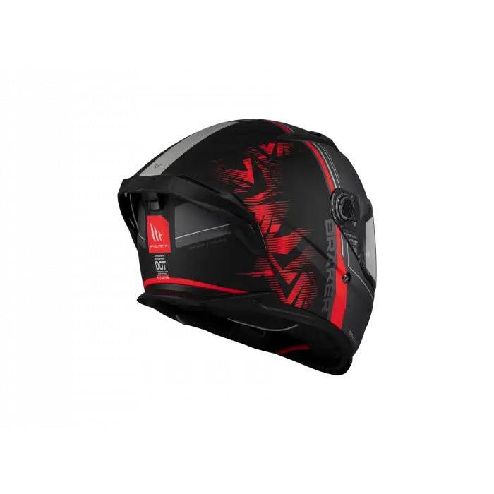 KASK MT BRAKER SV CHARM B5 MAT KIRMIZI