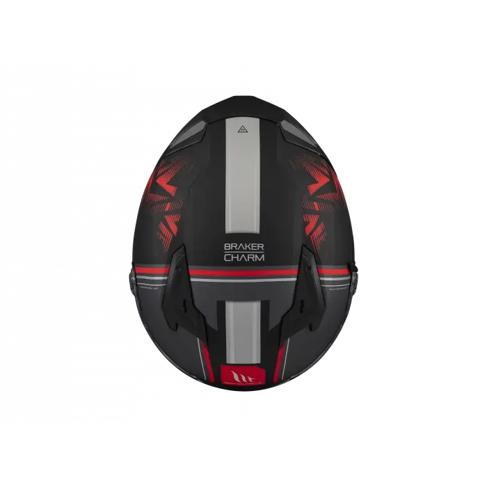 KASK MT BRAKER SV CHARM B5 MAT KIRMIZI