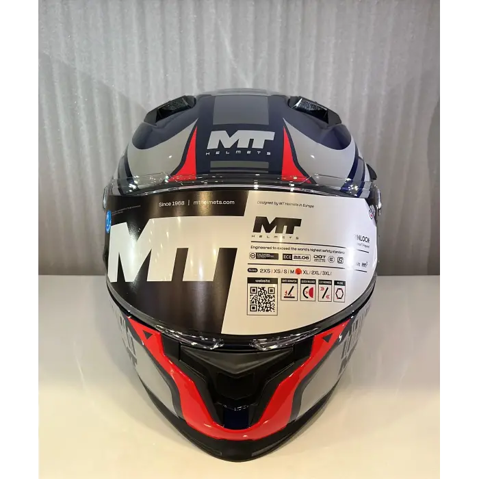 KASK MT BRAKER SV COCKPİT C5 PARLAK MAVİ