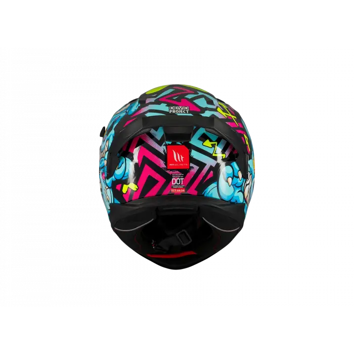 KASK MT BRAKER SV CRAZY TEDDY B7 PARLAK